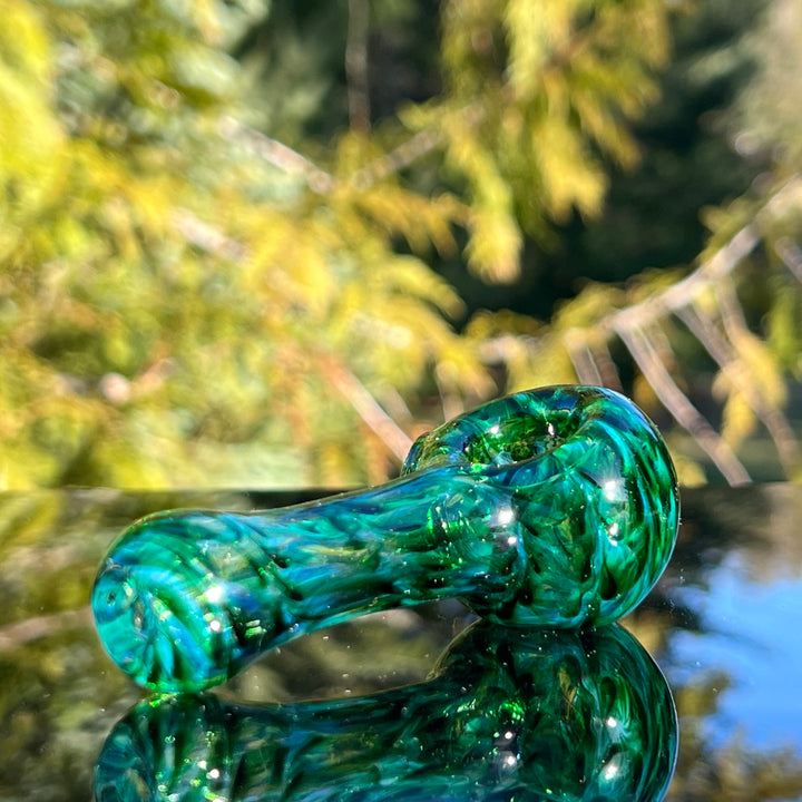 Experimental Green Pocket Pipe Glass Pipe Jedi Glassworks