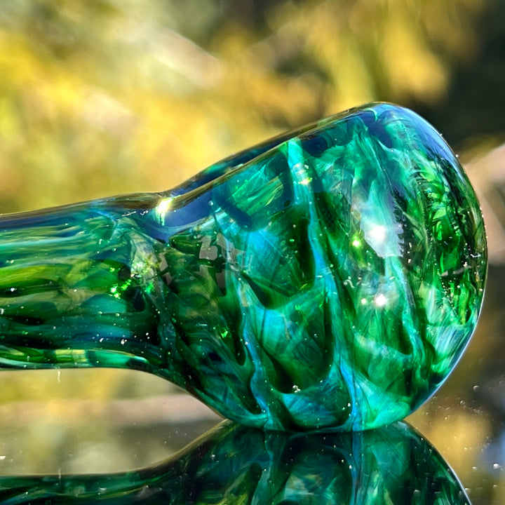 Experimental Green Pocket Pipe Glass Pipe Jedi Glassworks