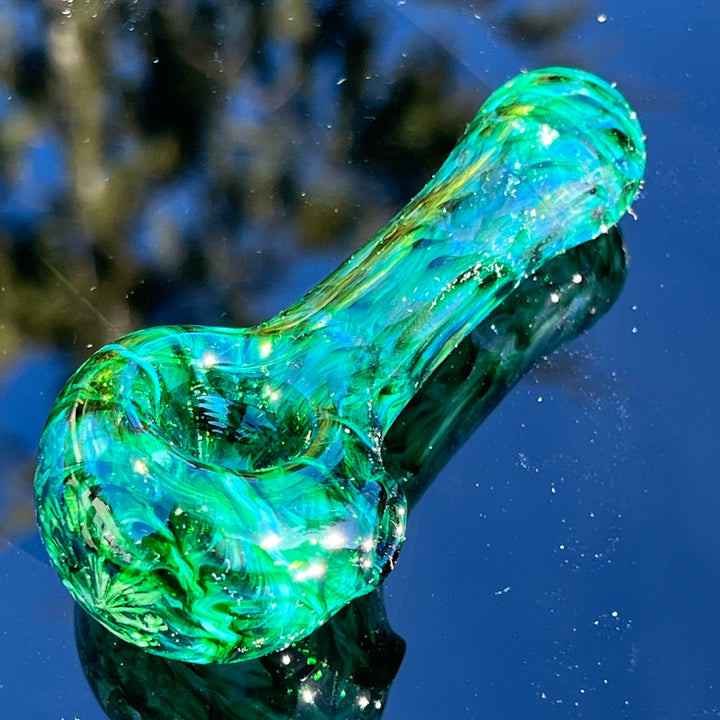 Experimental Green Pocket Pipe Glass Pipe Jedi Glassworks