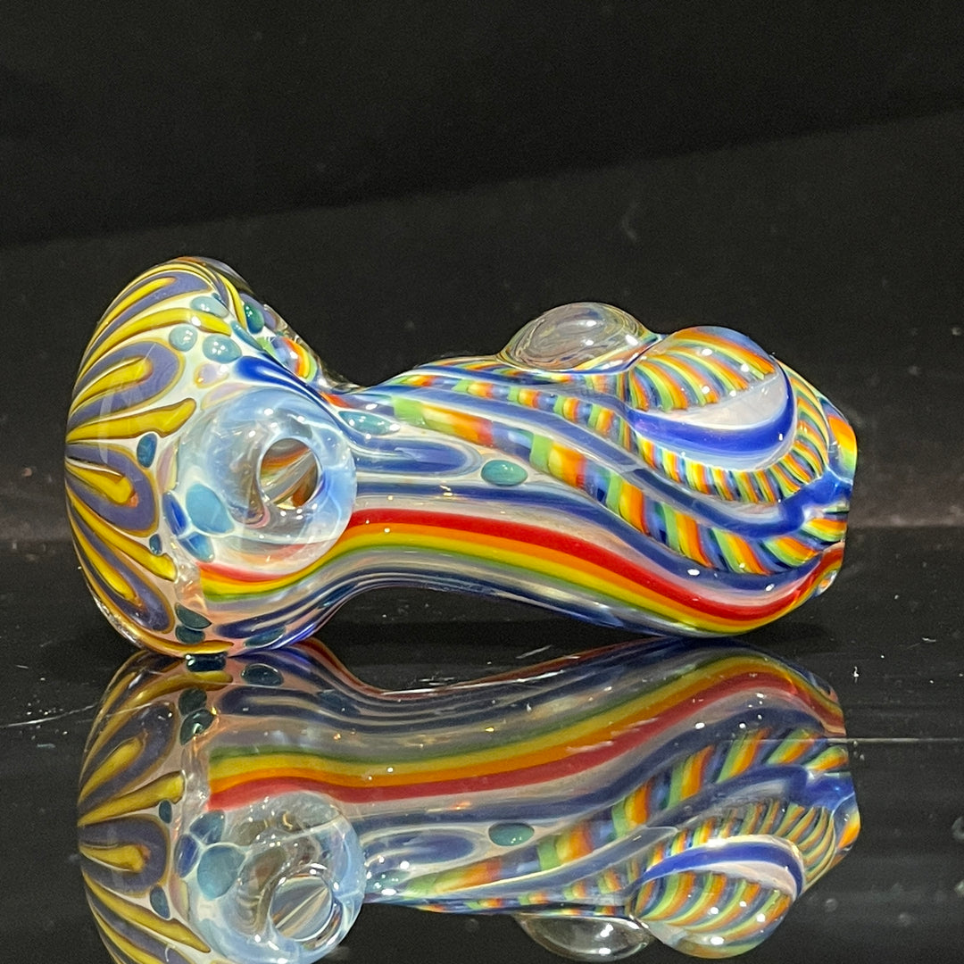 Inside Out Chonker Pipe Glass Pipe Pattymelt Glass   