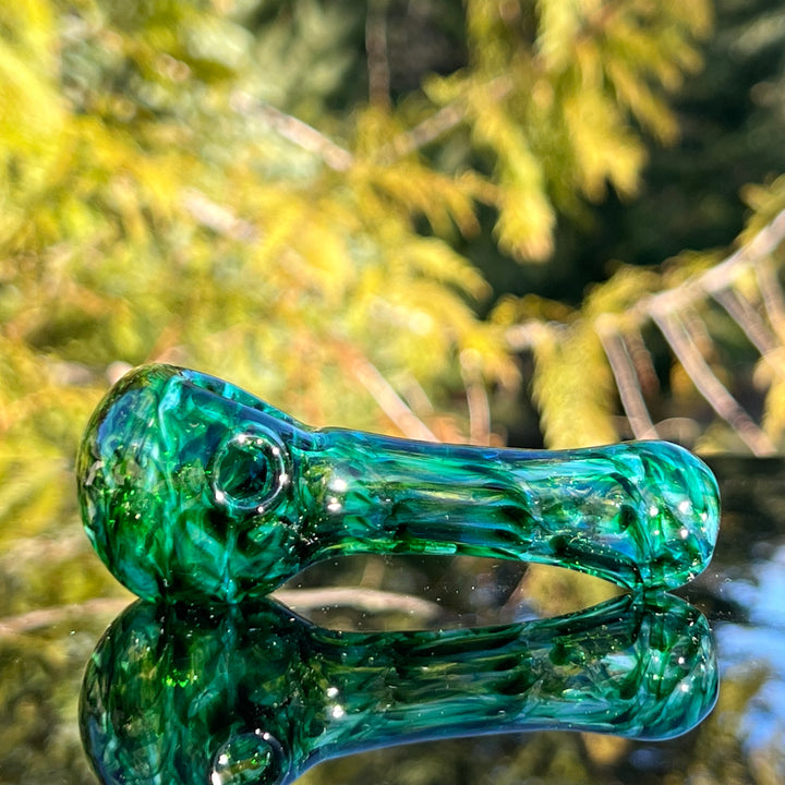 Experimental Green Pocket Pipe Glass Pipe Jedi Glassworks