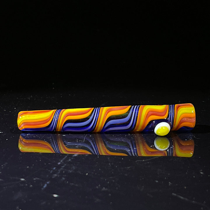 Twisty Stacks Chillum Glass Pipe Gladstone Glass   