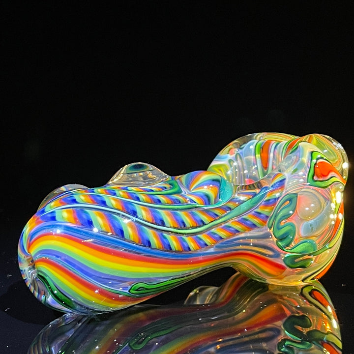 Inside Out Chonker Pipe Glass Pipe Pattymelt Glass   