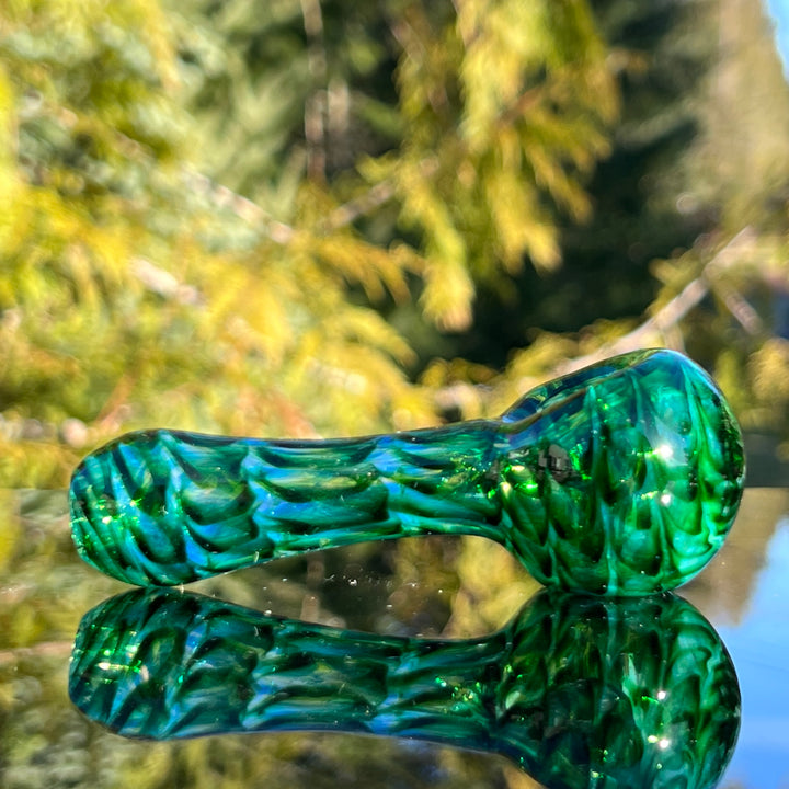 Experimental Green Pocket Pipe Glass Pipe Jedi Glassworks