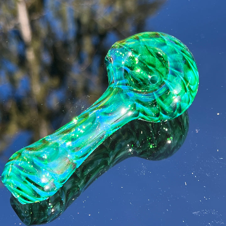 Experimental Green Pocket Pipe Glass Pipe Jedi Glassworks