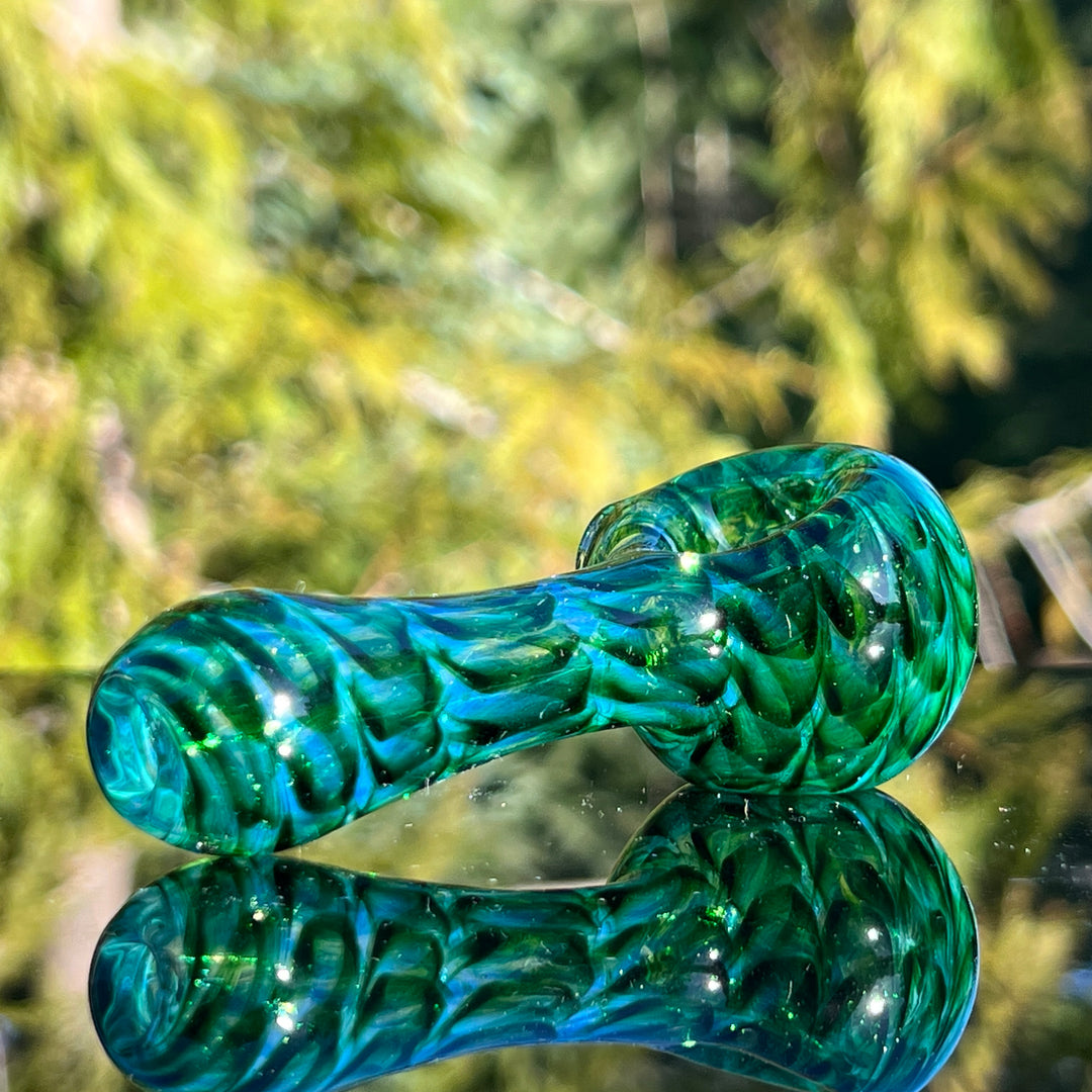 Experimental Green Pocket Pipe Glass Pipe Jedi Glassworks