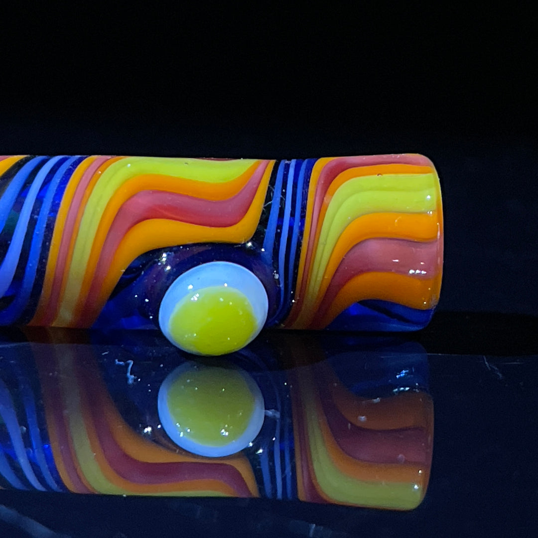 Twisty Stacks Chillum Glass Pipe Gladstone Glass   