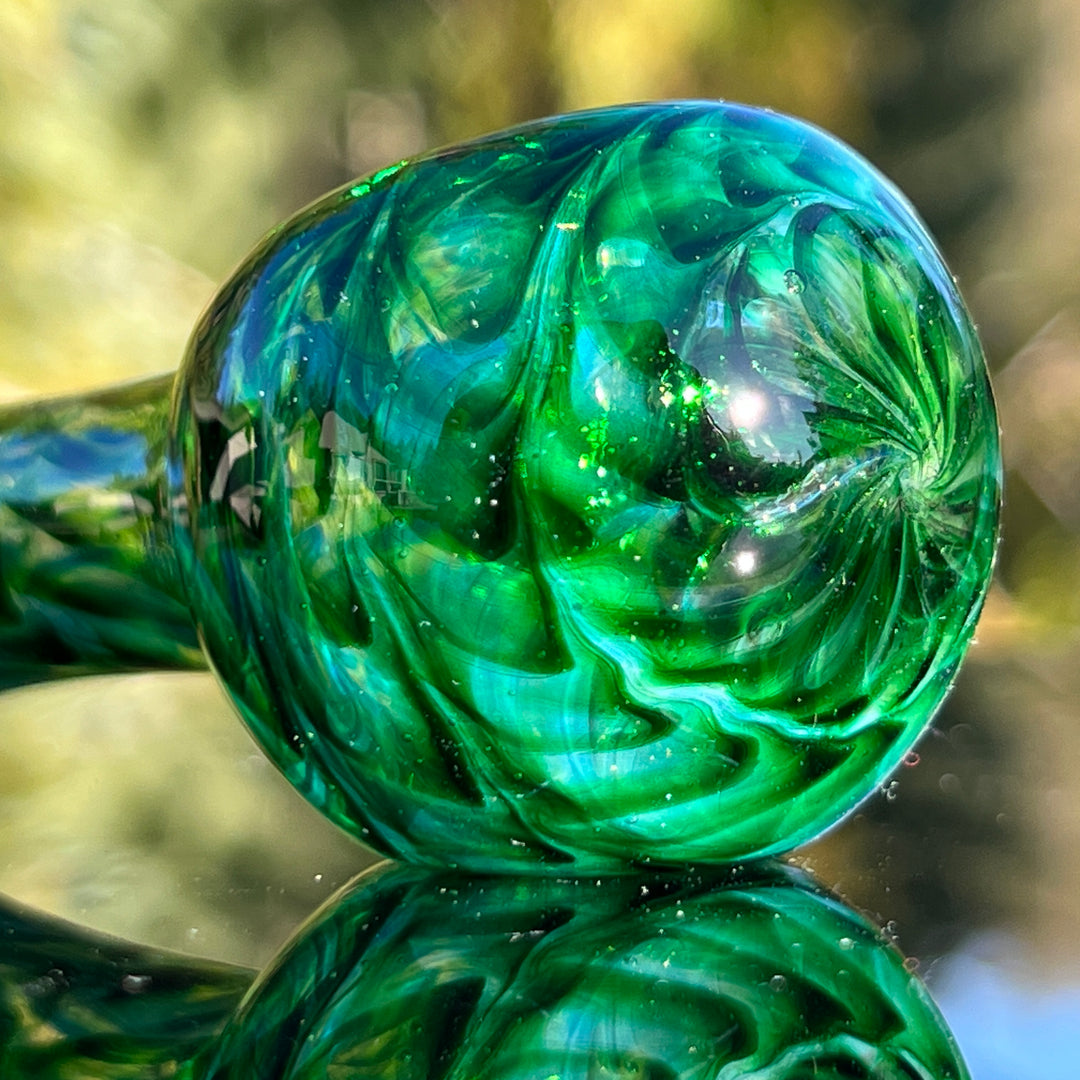 Experimental Green Pocket Pipe Glass Pipe Jedi Glassworks