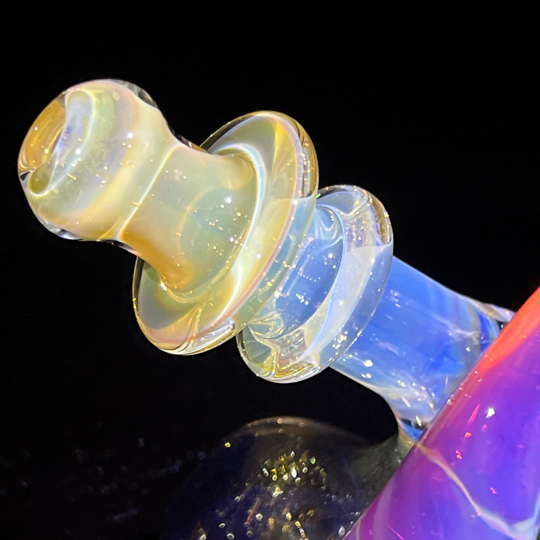 Purple Hash Squatlock Glass Pipe Tako Glass   