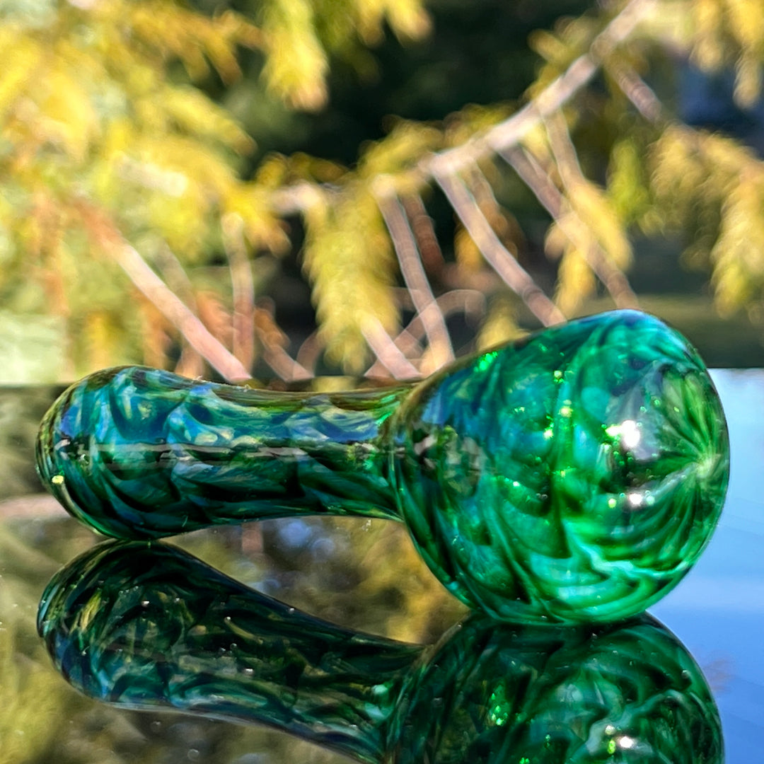 Experimental Green Pocket Pipe Glass Pipe Jedi Glassworks