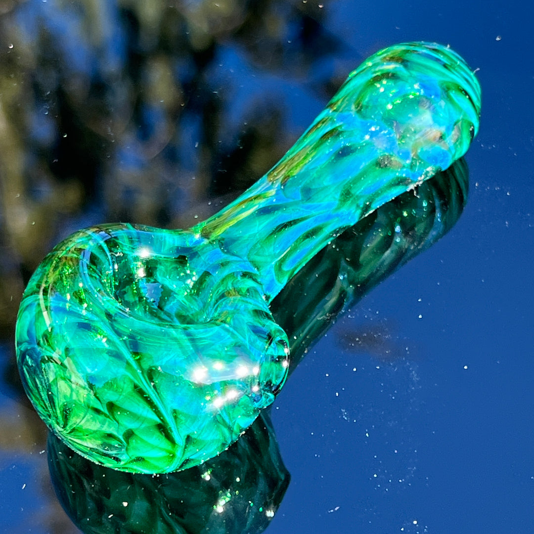 Experimental Green Pocket Pipe Glass Pipe Jedi Glassworks