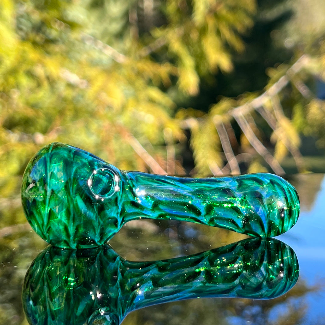 Experimental Green Pocket Pipe Glass Pipe Jedi Glassworks