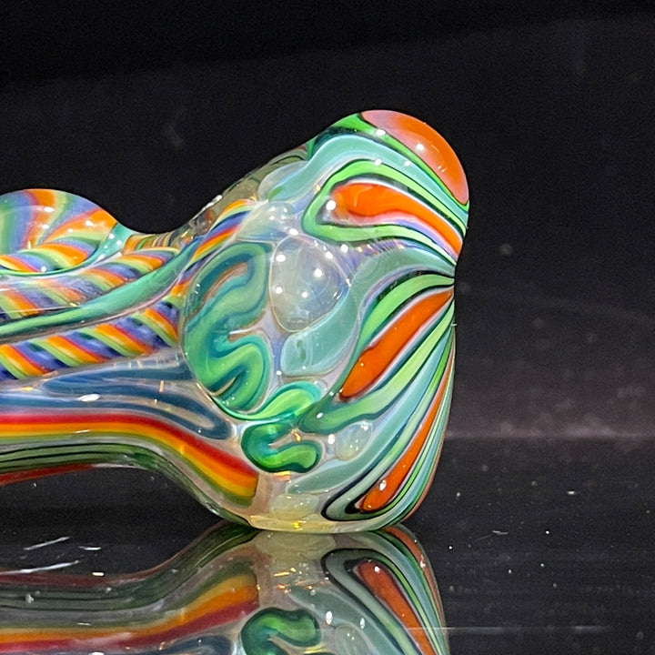 Inside Out Chonker Pipe Glass Pipe Pattymelt Glass   