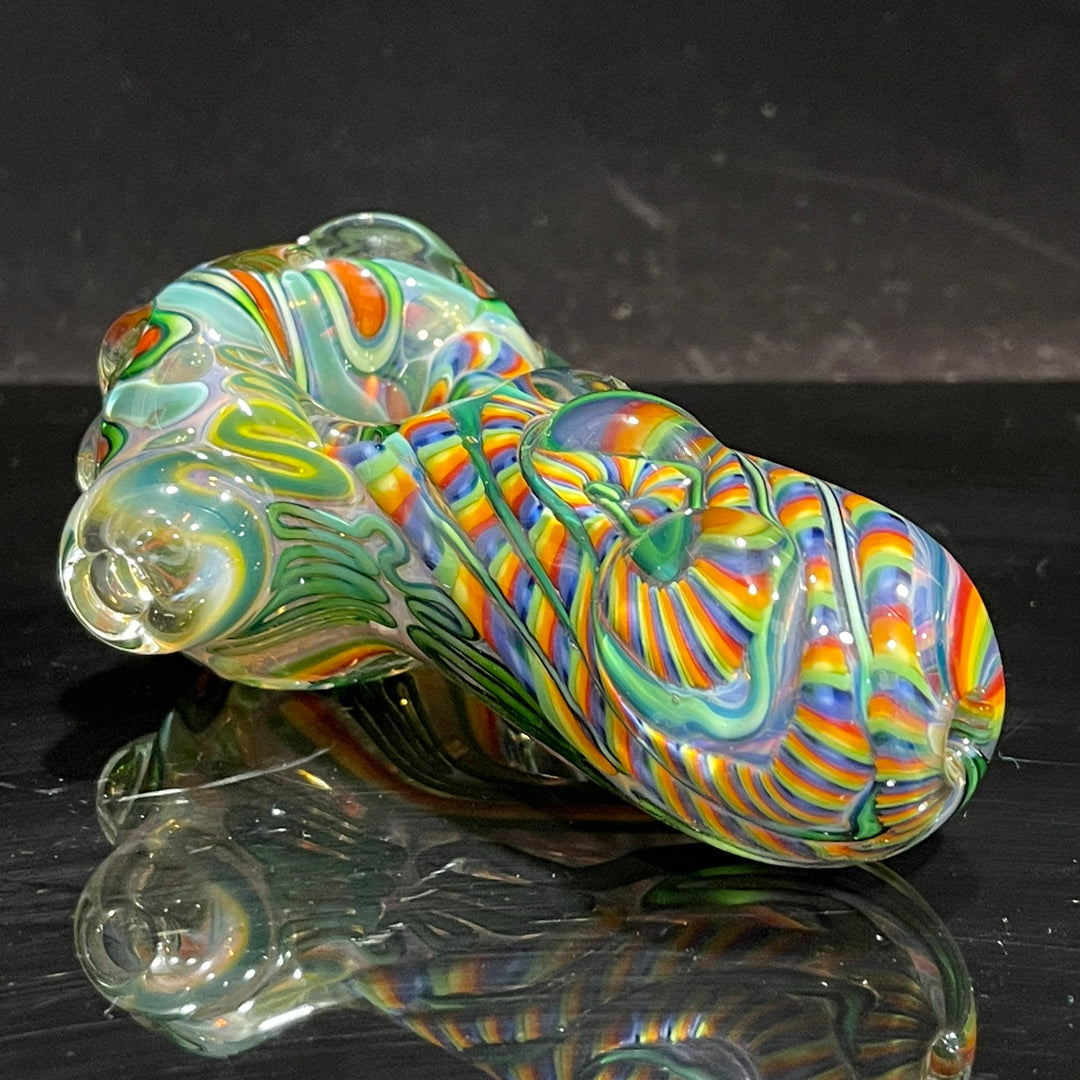 Inside Out Chonker Pipe Glass Pipe Pattymelt Glass   