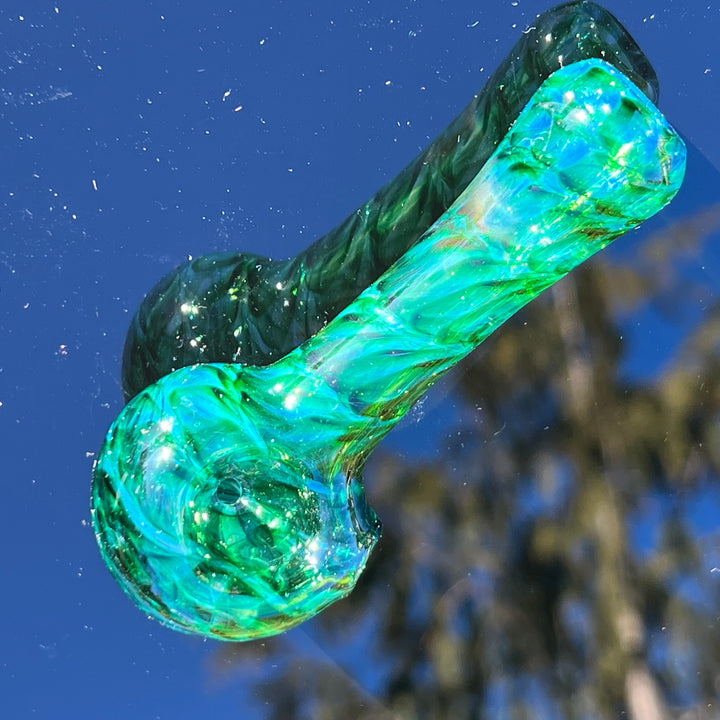 Experimental Green Pocket Pipe Glass Pipe Jedi Glassworks