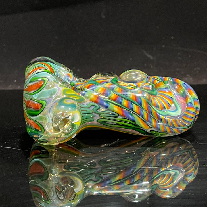 Inside Out Chonker Pipe Glass Pipe Pattymelt Glass   