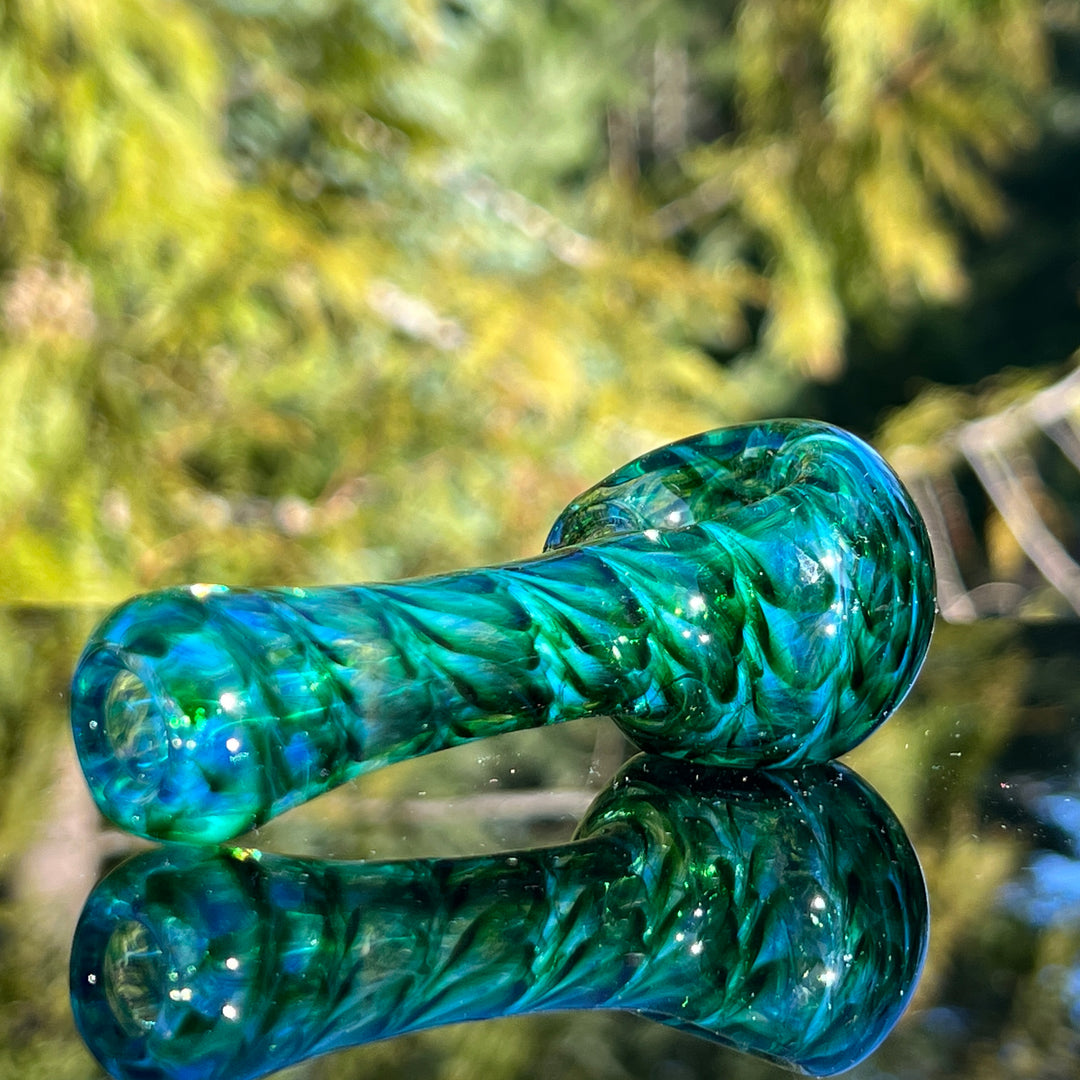 Experimental Green Pocket Pipe Glass Pipe Jedi Glassworks