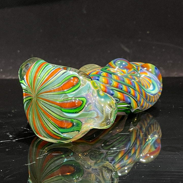 Inside Out Chonker Pipe Glass Pipe Pattymelt Glass   