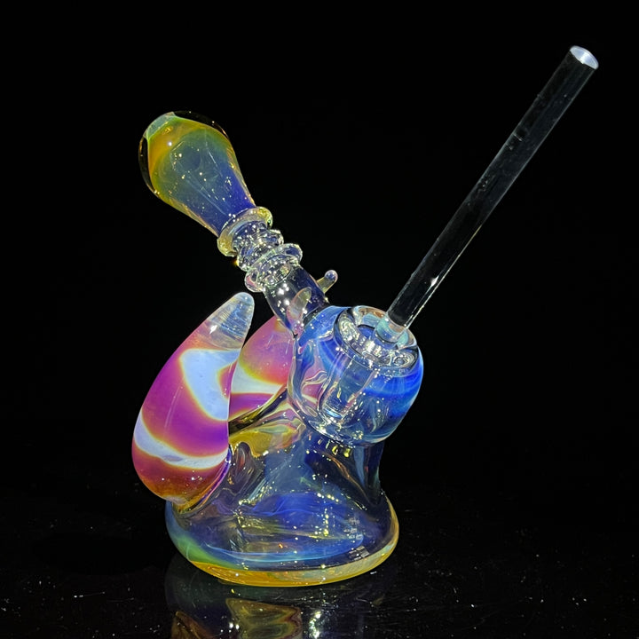 Purple Hash Squatlock Glass Pipe Tako Glass   