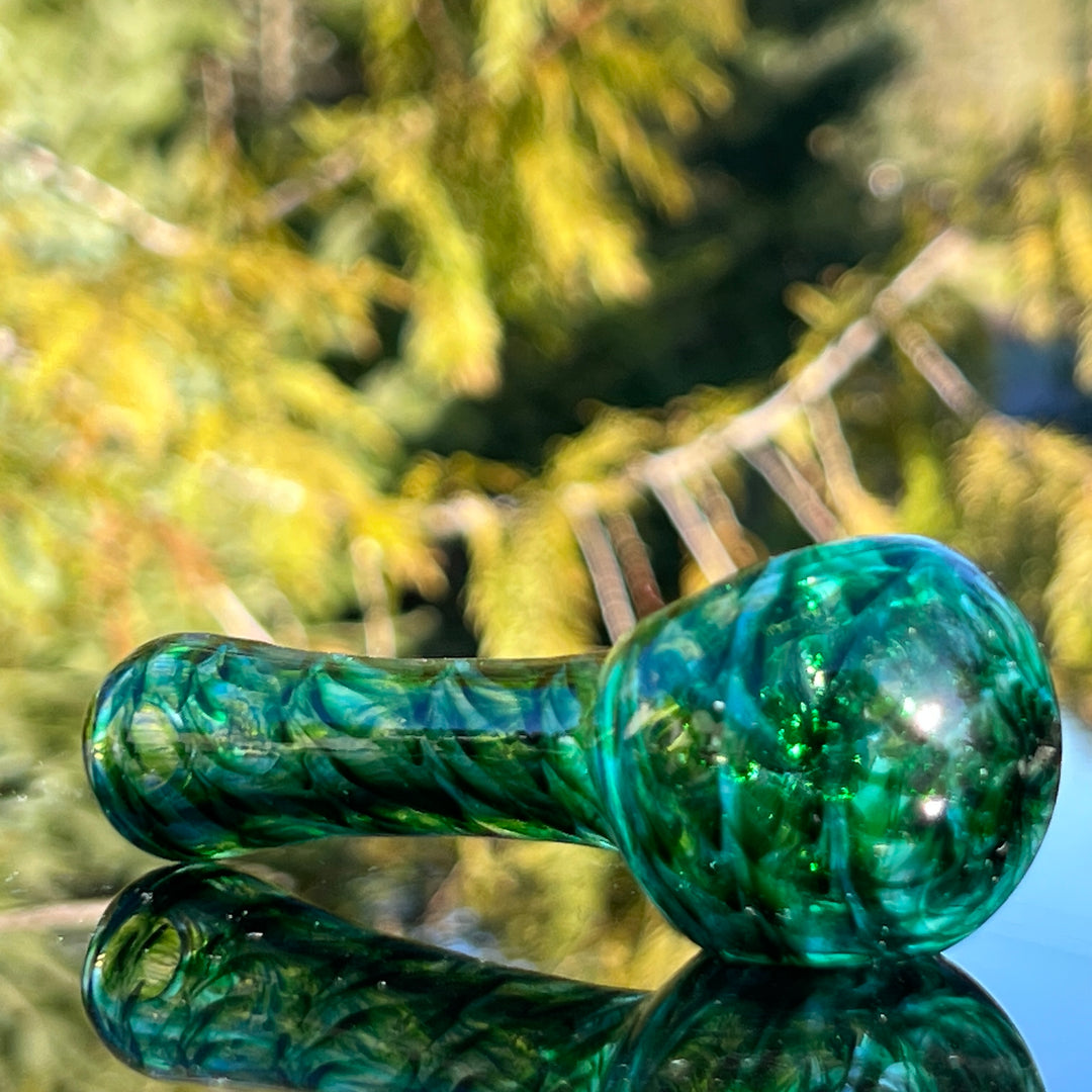 Experimental Green Pocket Pipe Glass Pipe Jedi Glassworks