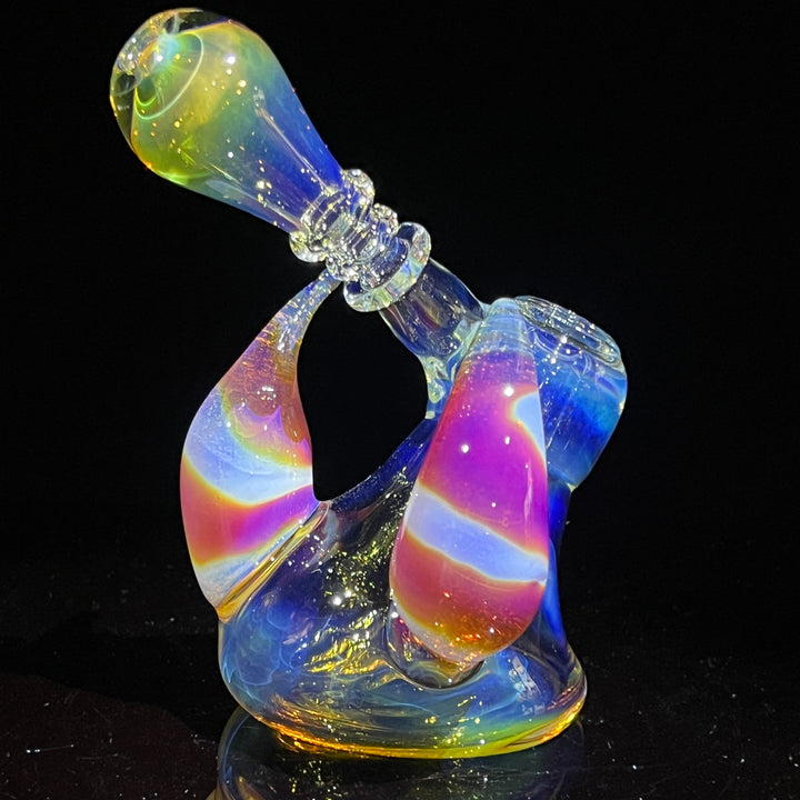 Purple Hash Squatlock Glass Pipe Tako Glass   