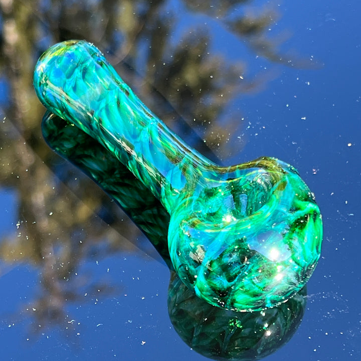 Experimental Green Pocket Pipe Glass Pipe Jedi Glassworks