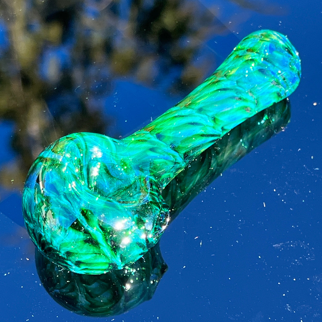 Experimental Green Pocket Pipe Glass Pipe Jedi Glassworks