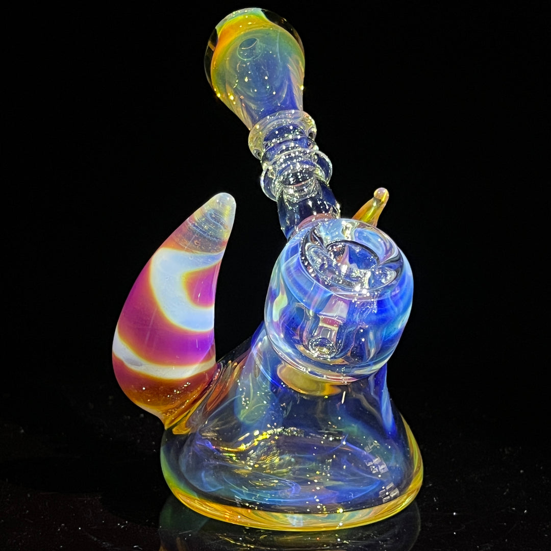 Purple Hash Squatlock Glass Pipe Tako Glass   