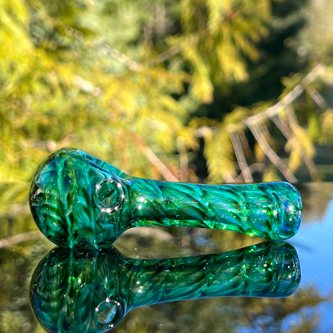 Experimental Green Pocket Pipe Glass Pipe Jedi Glassworks