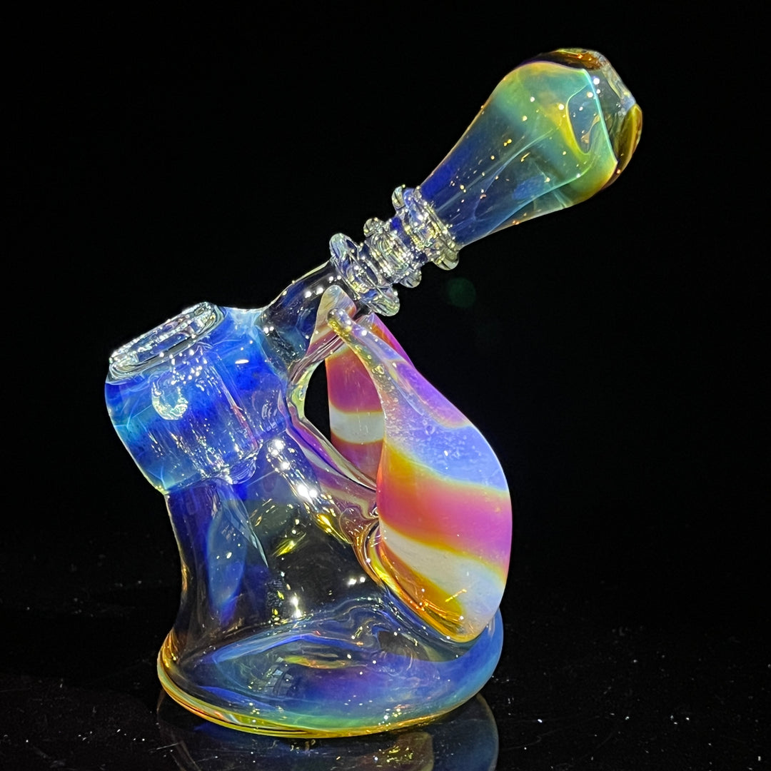 Purple Hash Squatlock Glass Pipe Tako Glass   