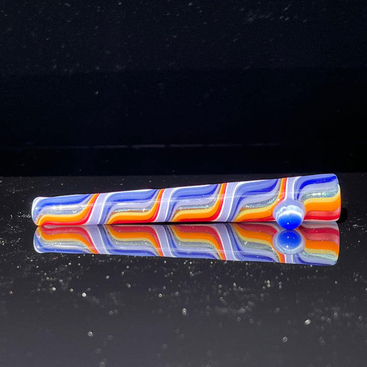 Twisty Stacks Chillum Glass Pipe Gladstone Glass   