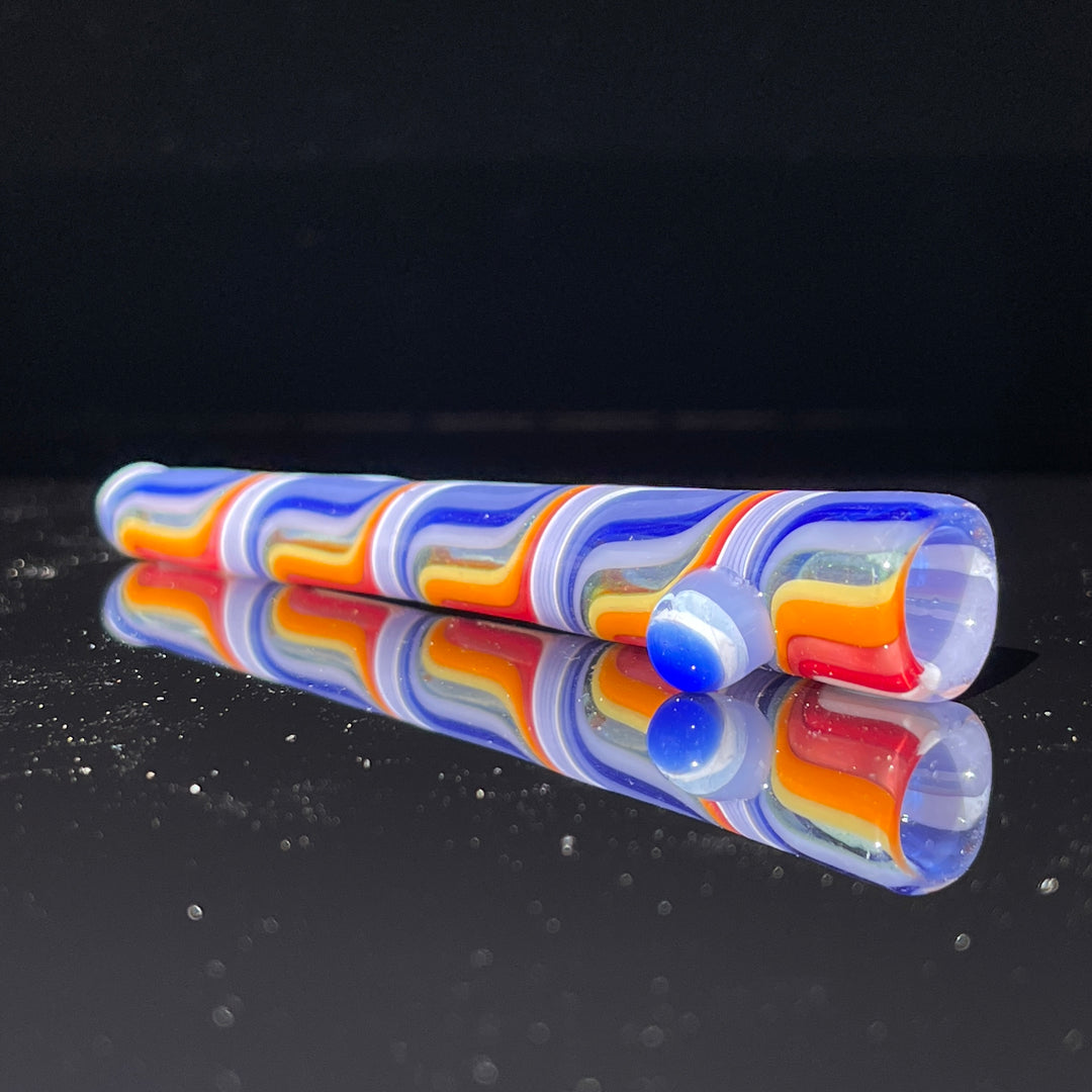 Twisty Stacks Chillum Glass Pipe Gladstone Glass   