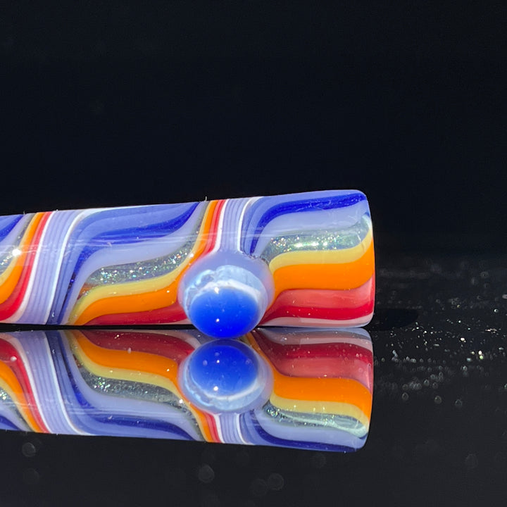 Twisty Stacks Chillum Glass Pipe Gladstone Glass   