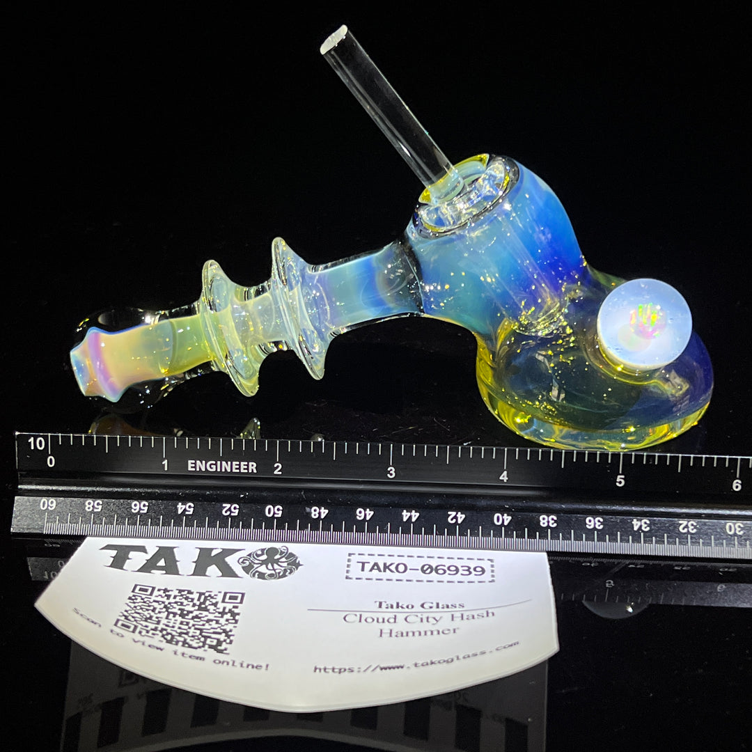 Cloud City Hash Hammer Glass Pipe Tako Glass   