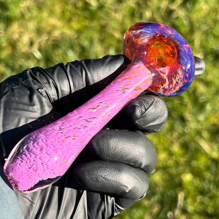 Grape Frit Pipe Glass Pipe Beezy Glass