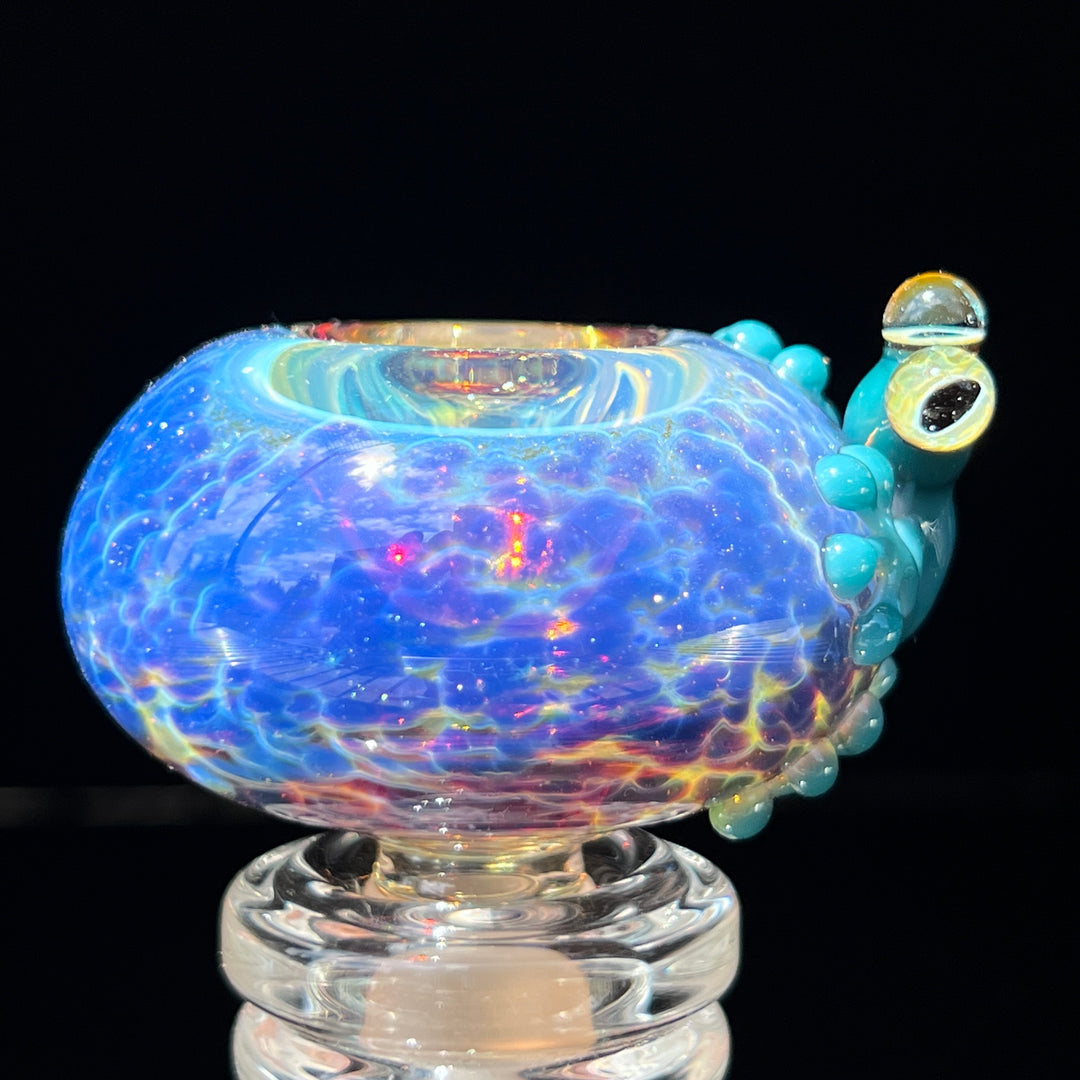 14mm Purple Nebula Frog PullSlide Tako x Beezy Collab Accessory Tako Glass   