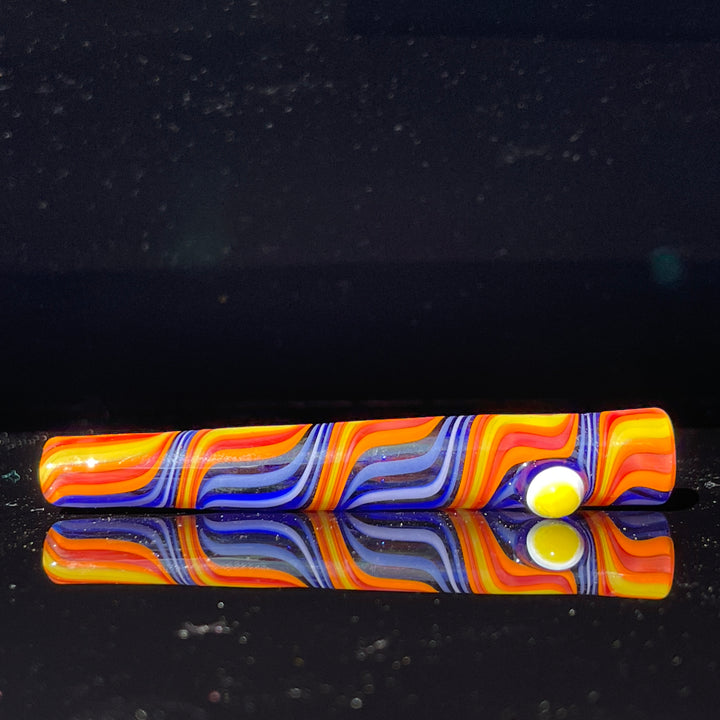 Twisty Stacks Chillum Glass Pipe Gladstone Glass   