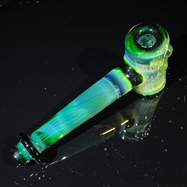 Green Money Hash Hammer Glass Pipe KOP Glass   