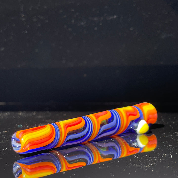 Twisty Stacks Chillum Glass Pipe Gladstone Glass   