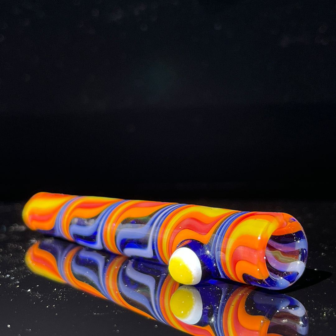 Twisty Stacks Chillum Glass Pipe Gladstone Glass   