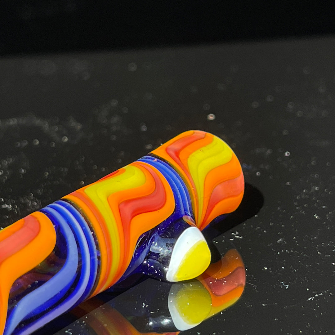 Twisty Stacks Chillum Glass Pipe Gladstone Glass   