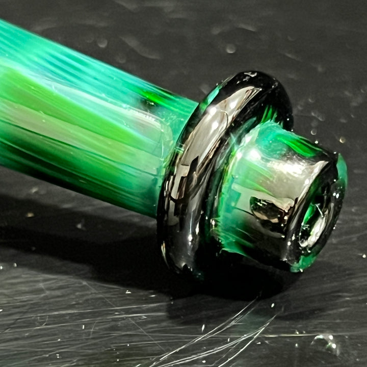 Green Money Hash Hammer Glass Pipe KOP Glass   