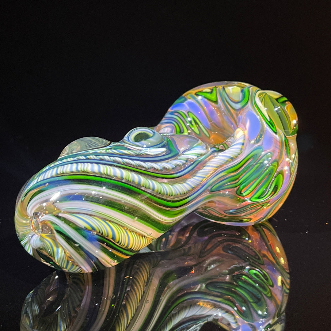 Inside Out Chonker Pipe + Case Combo Glass Pipe Pattymelt Glass   