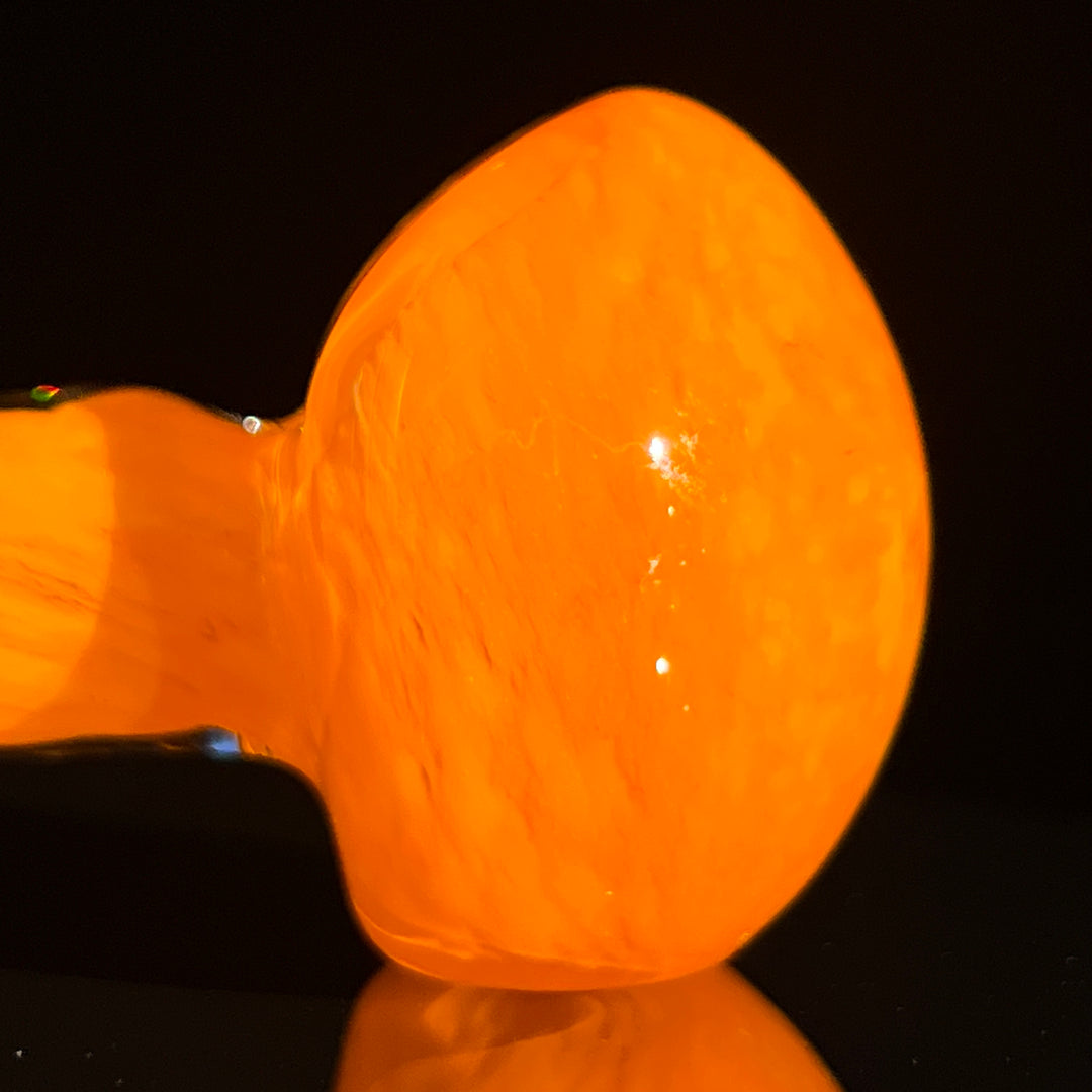 Tangerine Frit Pipe Glass Pipe Beezy Glass