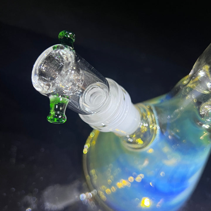 10" Fume Beaker Bong + Bonus Pullslide Combo Glass Pipe TG   