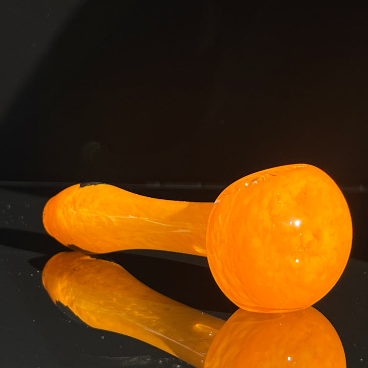 Tangerine Frit Pipe Glass Pipe Beezy Glass