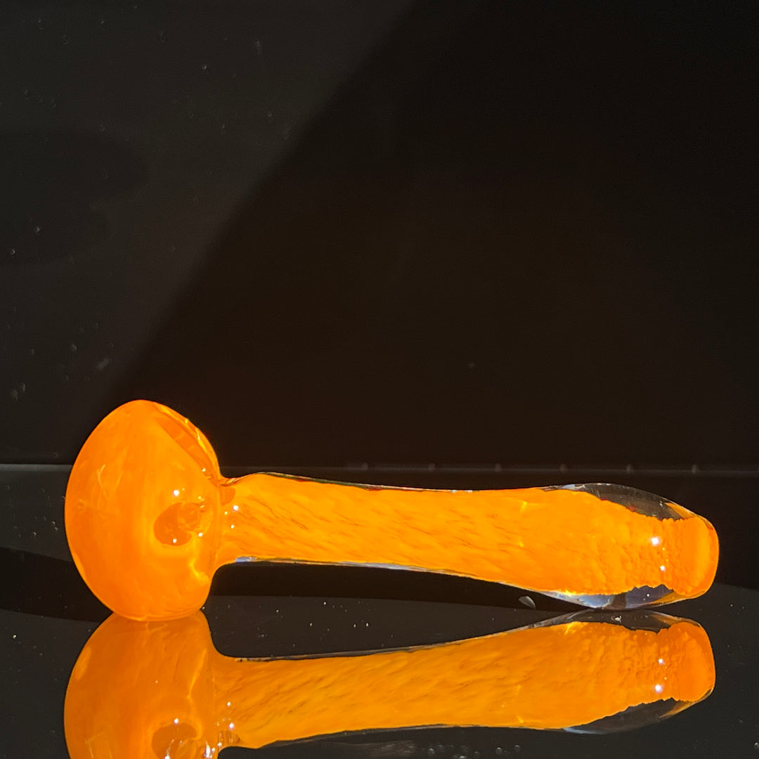 Tangerine Frit Pipe Glass Pipe Beezy Glass