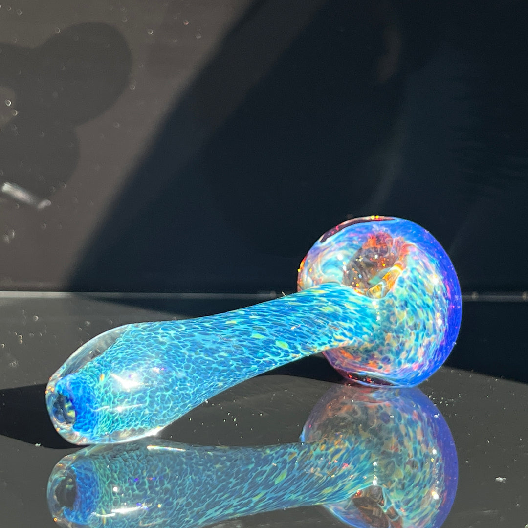 Blue Frit Pipe Glass Pipe Beezy Glass