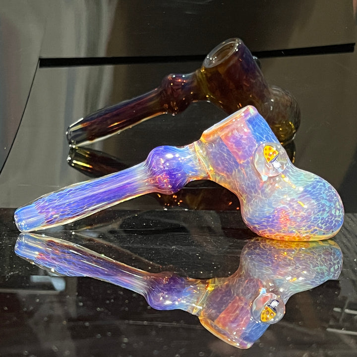 Purple Nebula 14 mm Dewar Dab Hammer Glass Pipe Tako Glass   