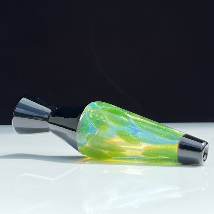 Groovy Chillum Glass Pipe Loco-Motive Glass   